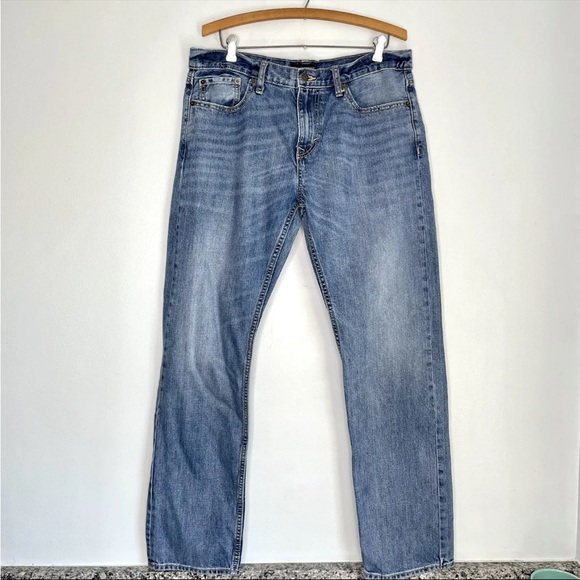 Banana Republic Other - Banana Republic Mens Authentic Slim Jeans Size 34 Medium Blue Wash